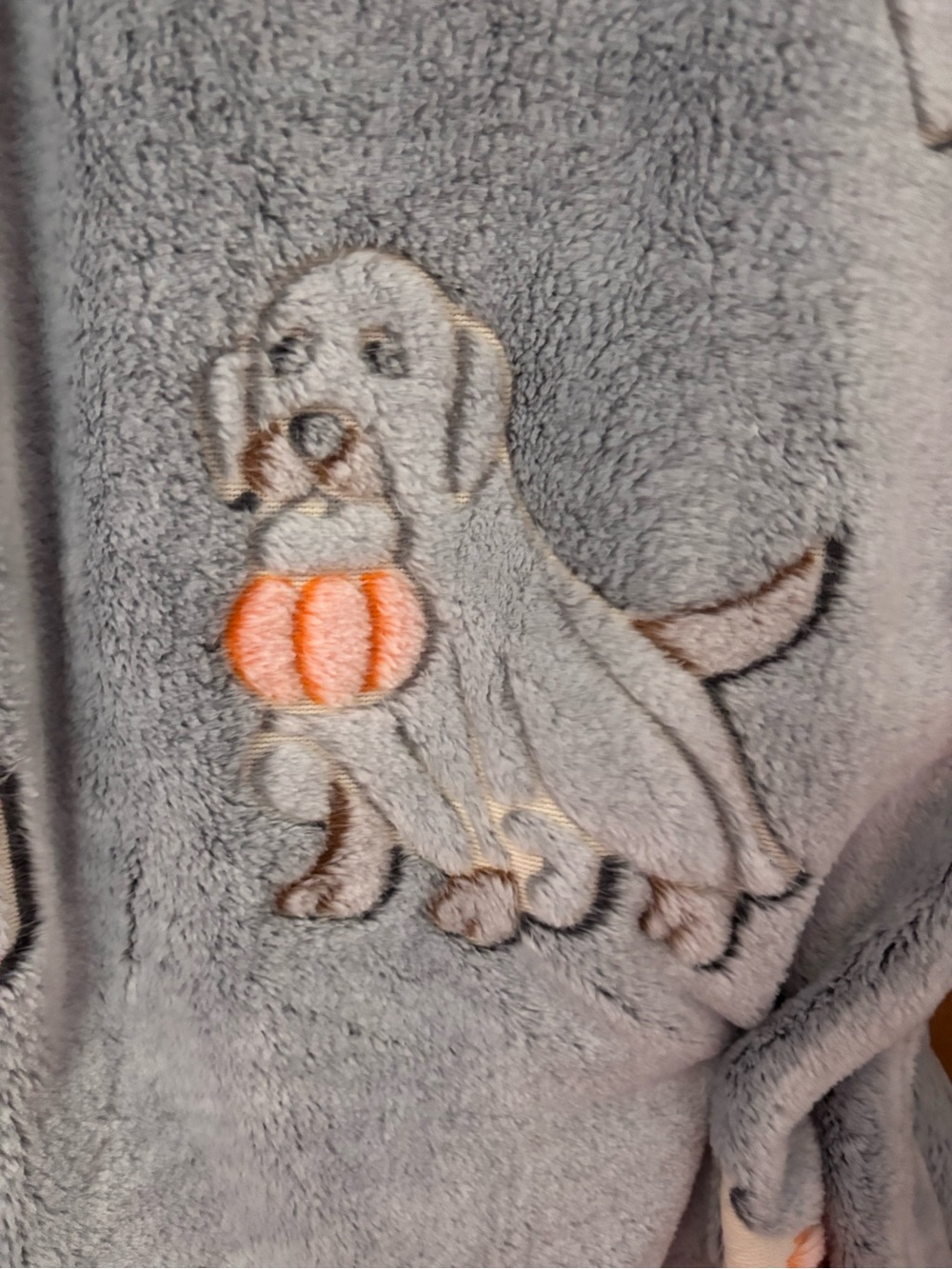 NEW Halloween Dog themed Throw Blanket - Picture 4 of 4